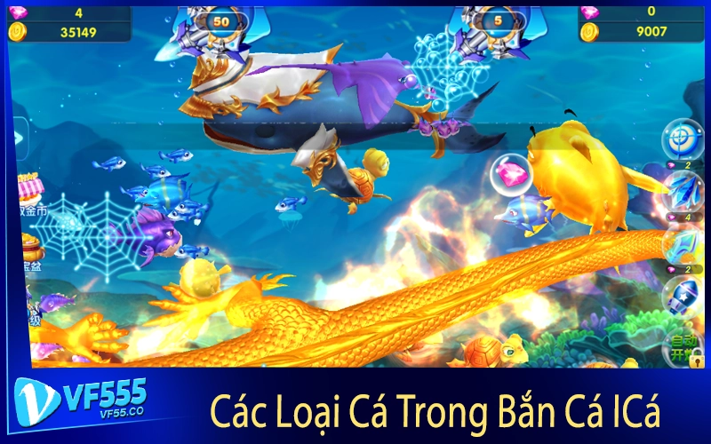 Các Loại Cá Trong Bắn Cá ICá
