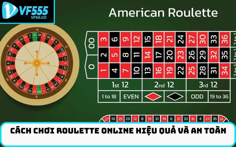 Cách chơi roulette online hiệu quả và an toàn