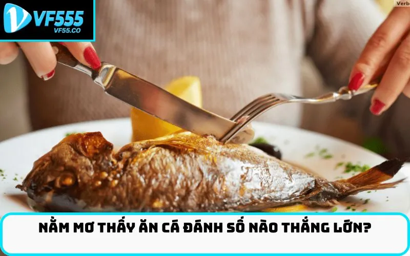 Nằm mơ thấy ăn cá đánh số nào thắng lớn?